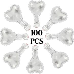 30 Pcs Cream Baby Pink Heart Balloons 18in Heart Shaped 18 Inch Balloons Helium Mylar Balloons Foil Balloon Decoration for Women Kids Valentine's Day Birthday Wedding Proposal Bridal Party Decor in Kuwait
