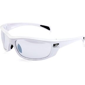 Smith & Wesson M&P Whitehawk Full Frame Shooting Glasses with No-Slip Rubber, Impact Resistance and Anti-Fog Lenses for Shooting, Working and Everyday Use in Kuwait