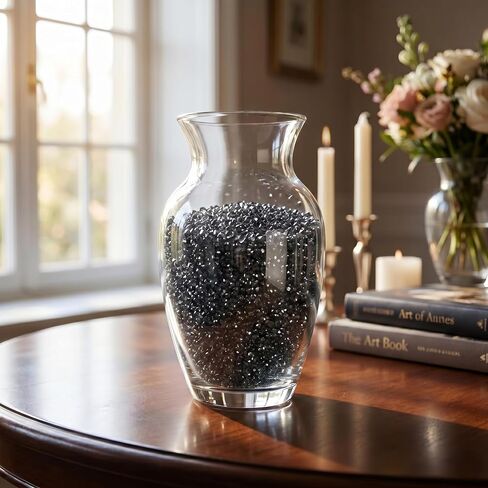 10000 pcs/Pack Wedding Table Scatter Confetti Crystals Acrylic Diamonds 4.5 mm Rhinestones for Wedding, Bridal Shower, Vase Beads Decorations (Bisque) in Kuwait
