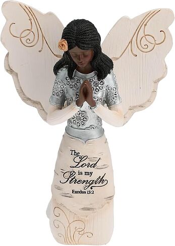 Pavilion Gift Company Prayer Angel Figurine, 5.5 Inch, Beige in Kuwait