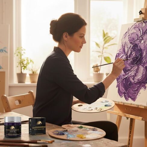 طلاء أكريليك رمادي من MyArtscape Payne - زجاجة 100 مل (3.38 أونصة سائلة) - جودة الفنان - خفيف الوزن - جسم ثقيل - صبغة غنية - قوة تلوين رائعة - لوازم طلاء احترافية in Kuwait