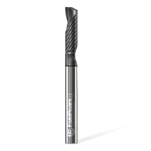 FivePears Up Cut Spiral Router Bit for CNC with Extreme Life Coated, 1/8" Cutting Diameter, 3/4" Cutting Length, 1/8 inch Shank Shank Carbide End Mill for Wood Carving Engraving Grinding Grooving … in Kuwait