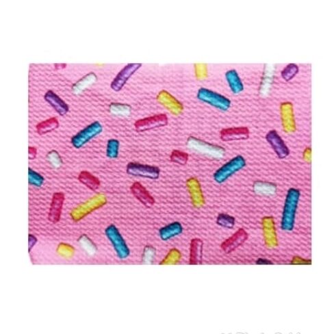 J&J Boutiques Donut & Sprinkle غطاء رأس على شكل فيونكة مقاس 7 بوصات للفتيات الصغيرات in Kuwait