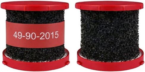 Fette Filter - Foam Filter Compatible with Milwaukee 49-90-2015 Wet/Dry Vacuums 0880-20, 0960-20 & 0970-20 - Pack of 2 in Kuwait