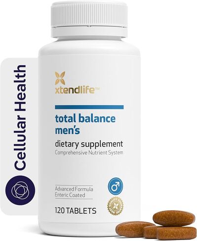Xtendlife Total Balance Men's Standard Dietary Supplement, 30 Day Supply (120 Count) in Kuwait