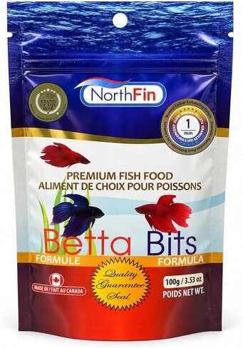 Northfin Betta Bits, 1 mm, 100 g in Kuwait