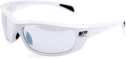 Smith & Wesson M&P Whitehawk Full Frame Shooting Glasses with No-Slip Rubber, Impact Resistance and Anti-Fog Lenses for Shooting, Working and Everyday Use in Kuwait