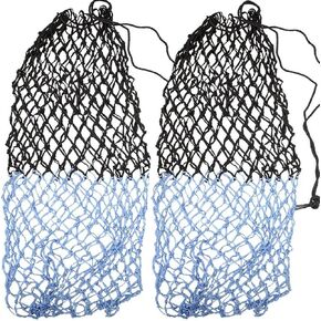 Set of 2 56" Soft Mesh Hay Nets with 2" Holes, Fits 8-10 Flakes of Hay (56", Magenta/Black) in Kuwait