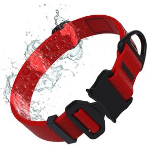 Tuff Pupper Waterproof Action Collar for Dogs | Heavy Duty Water Proof Dog Collar | Tear Proof & Odor Free | Rust-Proof Metal Hardware | Tactical Quick Release Buckle | for Adventurous, Active Dogs in Kuwait