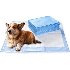 Disposable Underpads for Incontinence 23" x 36", Super Absorbent Quilted Bed Pads with Polymer Core for Adults, Elderly, Kids or Pet Training – Overnight Protection for Beds, Furniture (Pack of 5) in Kuwait