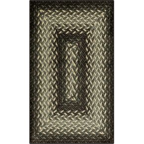 Maples Rugs Marion Braid Kitchen Rugs Non Skid Accent Area Carpet [Made in USA], Multi, 2'6" x 3'10" in Kuwait