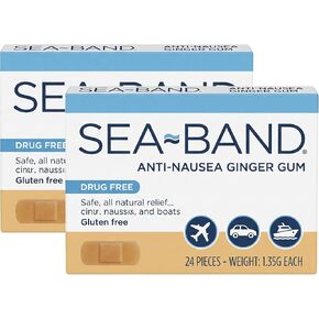 Anti Nausea Ginger Chewing Gum - 24 Each in Kuwait