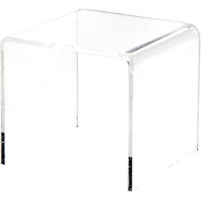 Plymor Clear Acrylic Square Display Riser, 7" H x 7" W x 7" D (1/8" Thick) in Kuwait
