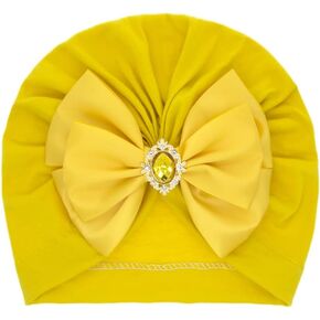 LDDCX Donuts Baby Hats Girls Turban Knot Infant Leopard Headdress,Toddler Turban Cap Wraps Hat.(LDZ65) in Kuwait