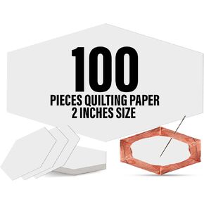 4" Clamshell English Paper Piecing EPP Set (100 Pieces) in Kuwait