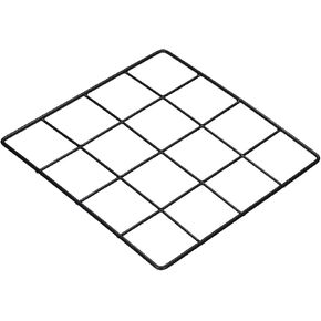 PATIKIL 12"x12" Wire Grid Panel, 1 Pack Wall Grid Decorative Panels Board Photo Pictures Display Decor Hanging Organizer for Home Office, White in Kuwait
