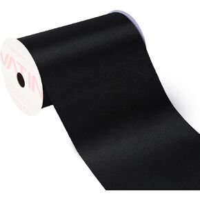 VATIN 6 Inch x 22 Yards Wide Green Satin Solid Ribbon for Grand Opening & Wedding Decoration Kit in Kuwait