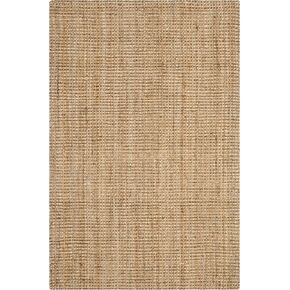 SAFAVIEH Natural Fiber Collection Runner Rug - 2'3" x 11', Natural, Handmade Farmhouse Jute, Ideal for High Traffic Areas in Living Room, Bedroom (NF747A) in Kuwait