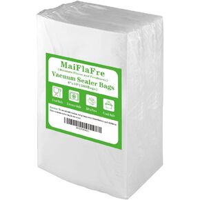 200 Gallon11X16 Vacuum Sealer Bags with Commercial Grade, BPA Free, Heavy Duty.Vacuum Sealer Freezer Bags Compatible with Any Types Vacuum Sealer in Kuwait
