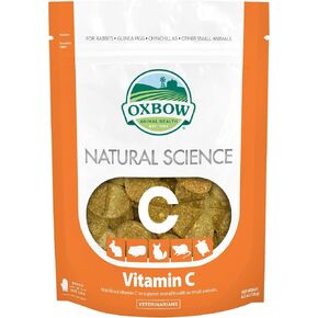 Oxbow Natural Science Vitamin C Supplement Hay tabs Rabbit Chinchilla Guinea Pig in Kuwait