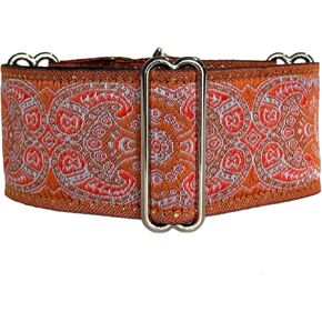 Martingale Dog Collar for Greyhound Saluki Whippet and Other Breeds with Similar Neck 2" Wide (XL 17"-22") in Kuwait
