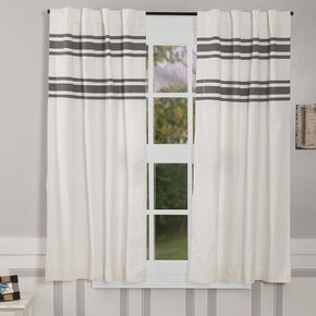 Piper Classics Silo Hill Charcoal Stripe 63" Panel in Kuwait