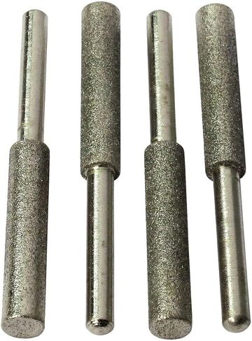 HTS 111C2-4 4 Pack 5/32" Diamond Chainsaw Sharpening Rotary Bit Set with 1/8" Shank in Kuwait