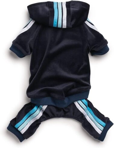 fabdog Dog Jogger Hoodie - سترة قطيفة مريحة للكلاب - ملابس ناعمة وخفيفة الوزن للكلاب مثالية للهدايا - تناسب مقاسات الرقبة 14 بوصة | وردي in Kuwait