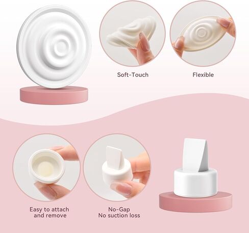 TOVVILD Duckbill Valves Silicone Membrane for Spectra, Replace Spectra Duckbill Valve, Spectra S1 S2 Breast Pump Replacement Parts in Kuwait