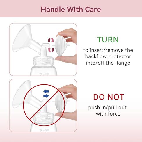 TOVVILD Duckbill Valves Silicone Membrane for Spectra, Replace Spectra Duckbill Valve, Spectra S1 S2 Breast Pump Replacement Parts in Kuwait