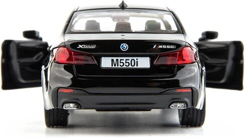 مدينة RMZ متوافقة مع سيارة BMW M550i موديل 1:36 لعبة سيارة مصنوعة من خليط معدني، لعبة سيارات سحب للخلف للأطفال الصغار الأولاد والبنات هدية باللون الأزرق in Kuwait