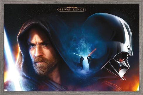 Trends International Star Wars: Obi-Wan Kenobi - ملصق حائط مميز، 22.37 بوصة × 34.00 بوصة، إصدار ممتاز غير مؤطر in Kuwait