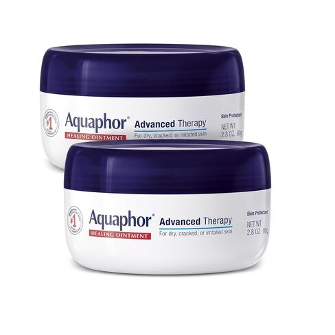 Aquaphor Healing Ointment - Skin Protectant for Dry Cracked Skin - Hands, Heels, Elbows - 2.8 oz Jar (Pack of 3) in Kuwait