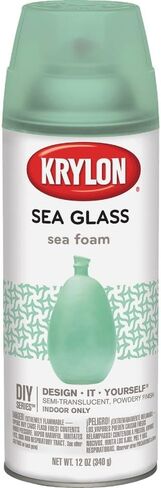 Krylon K09053000 Sea Glass Spray Paint, Amber, 12 Ounce in Kuwait