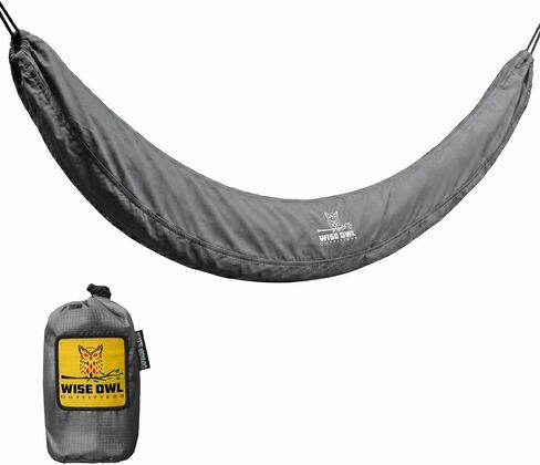 Wise Owl Outfitters Hammock Sleeve - Snakeskin Defender Camping Hammock Cover for Rain - Universal, Waterproof Protection for Rain Fly, Tarps and Camping Gear in Kuwait