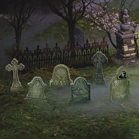 Department 56 Halloween Accessories Village Tombstones and Fences Set in Kuwait