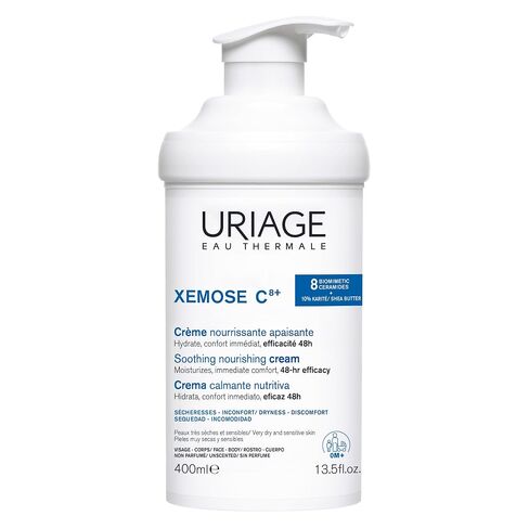 Uriage Xemose Lipid-Replenishing Anti-Irritation Cream | Soothing Moisturizing Lotion for Sensitive and Very Dry Skin | Dermatologist Recommended. With Ceramides & Shea Butter, Fragrance-Free in Kuwait