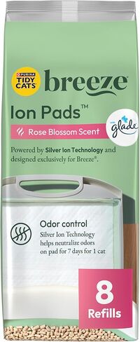 Purina Tidy Cats Breeze with Glade Garden Grove Scent Cat Litter Pads 8ct. Refill Pack - (6) 8 ct. Pouches in Kuwait
