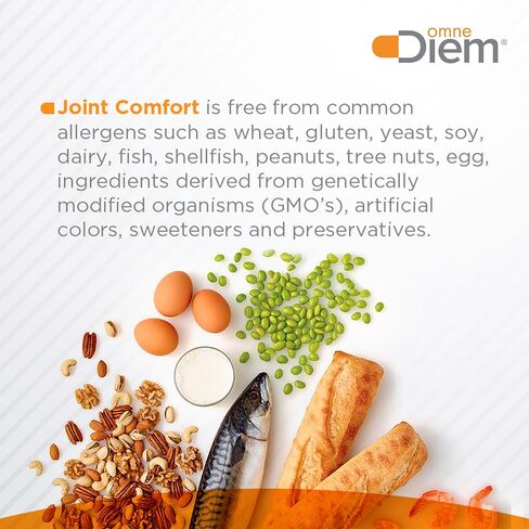 Omne Diem Joint Comfort with ZOARA, 60 Capsules – Dietary Supplement for Comprehensive Joint Care & Comfort in Kuwait