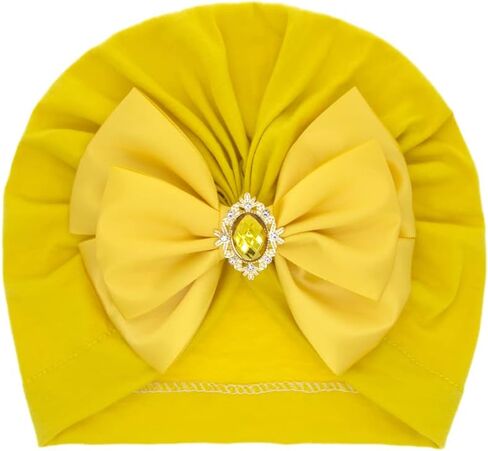 LDDCX Donuts Baby Hats Girls Turban Knot Infant Leopard Headdress,Toddler Turban Cap Wraps Hat.(LDZ65) in Kuwait