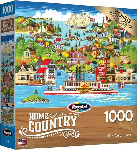 Cra-Z-Art - RoseArt - Home Country- 1000 Piece Jigsaw Puzzle in Kuwait
