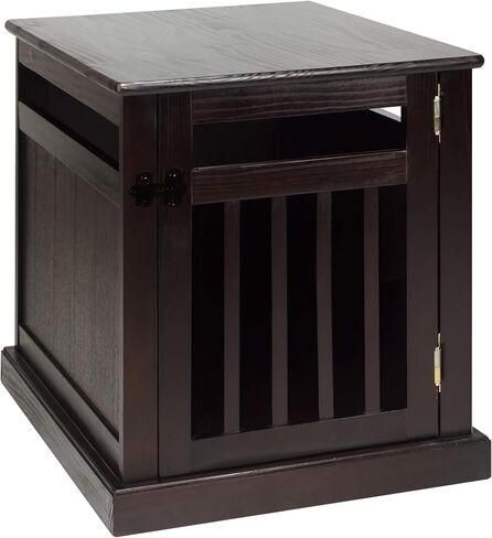Casual Home Wooden Pet Crate, End Table, Large, New Walnut in Kuwait
