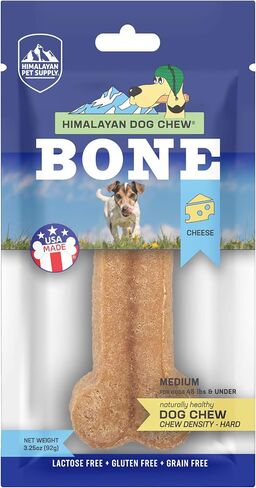Antler and Himalayan Cheese Dog Chew | Long Lasting, Stain Free, Protein Rich, Low Odor | 100% Natural, Healthy & Safe | No Lactose, Gluten Or Grains | Antler Bone | for Dogs 45 Lbs & Smaller in Kuwait