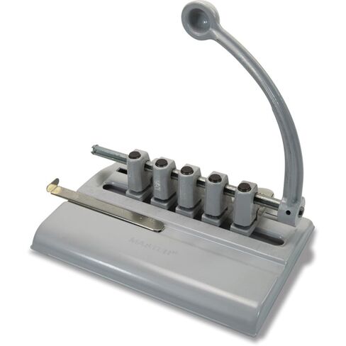 Martin Yale 525M Master Hole Punch, 11/32" Hole Diameter, Punches Through Up To 40 Sheets of 20-lb. Bond Paper, Comes With 5 Punch Heads and Accepts a Total of 7 in Kuwait