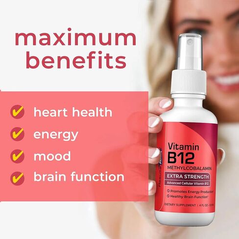 Results RNA - Advanced Cellular Vitamin B12 Methylcobalamin Supports Heart Health, Good Mood, Energy & Brain Function. Enjoy Superior Absorption Vitamin B12 Formula in a Great Tasting Spray (4 Oz) in Kuwait
