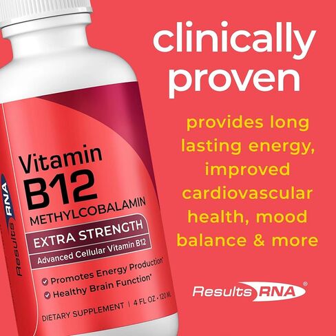 Results RNA - Advanced Cellular Vitamin B12 Methylcobalamin Supports Heart Health, Good Mood, Energy & Brain Function. Enjoy Superior Absorption Vitamin B12 Formula in a Great Tasting Spray (4 Oz) in Kuwait