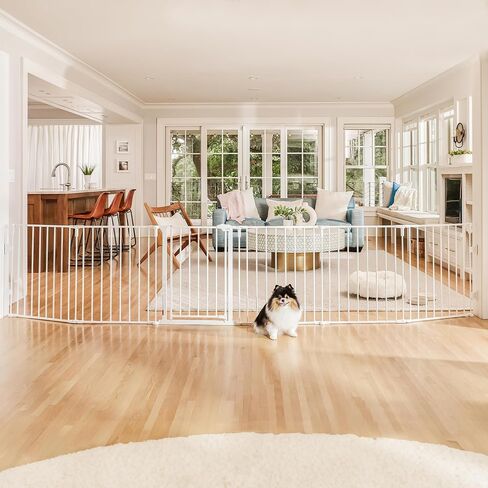 Carlson Pet Yard and Convertible Super Wide Gate in Kuwait