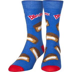 Crazy Socks, Funny Food, Snacks Candy Chips Themes, Assorted Prints, Crew, Large