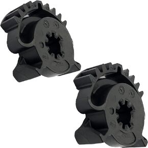 2PCS HVAC Heater Blend Door Actuator Gear Kit Compatible with J-e-e-p, Dod-ge - 2011 2012 2013 2014 2015 2016 2017 2018 Grand Cherokee, Durango - Replaces 68214880AA, 926-133, t6247