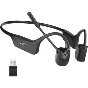 سماعة رأس لاسلكية من MAIRDI مع ميكروفون بوم، سماعة رأس بلوتوث مفتوحة الأذن مع ميكروفون AI لإلغاء الضوضاء، سماعة رأس لاسلكية للعمل المكتبي والقيادة الرياضية والجري وركوب الدراجات in Kuwait